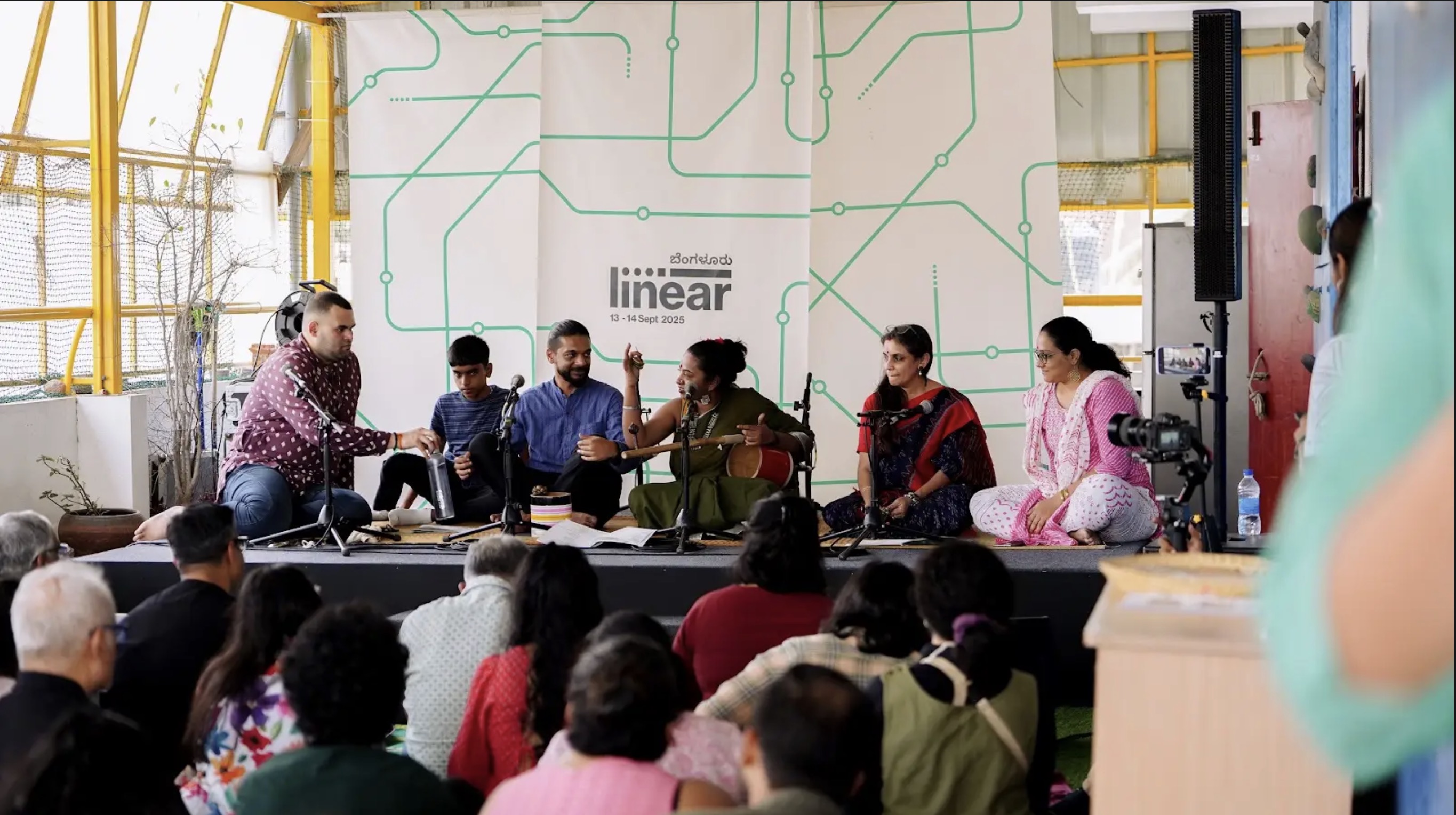 Mudbi performing at Linear bangalore 25
